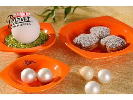 Cog miska plytká oranžová 13 cm - Paramit - 15-13O