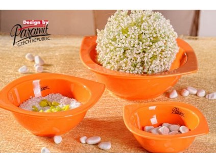Cog miska hluboká oranžová 12 cm - Paramit - 16-12O