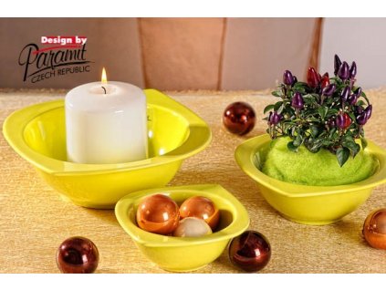 Cog miska hluboká zelená 15 cm - Paramit - 16-15G