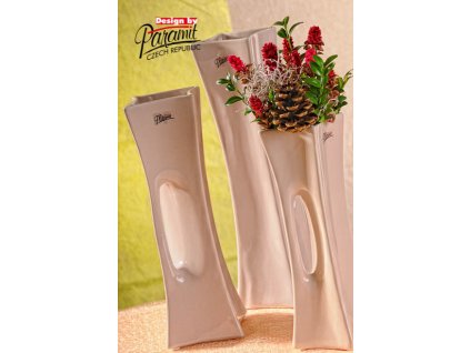 X-Vase váza béžová 30 cm - Paramit - 58-30C - 58-30C