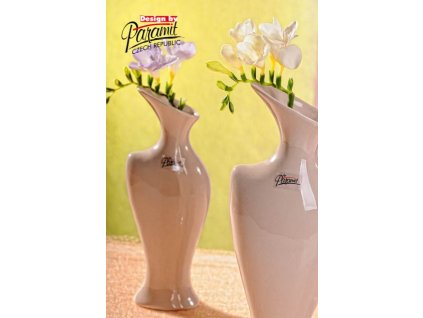 Váza béžová 25 cm Žena - Paramit - 5504-25C