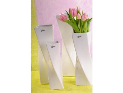 11031 32W Xenie váza bílá 32 cm