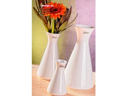 Mia váza bílá 10 cm - Paramit - 11099-10W