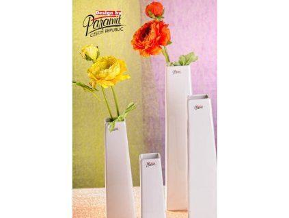 Wendy váza bílá 20 cm - Paramit - 11097-20W