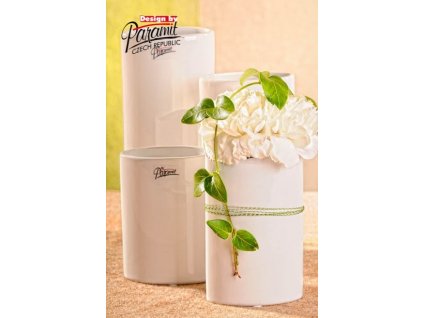 Dita váza bílá 15 cm - Paramit - 11083-15W