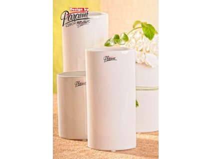 Dita váza bílá 18 cm - Paramit - 11083-18W