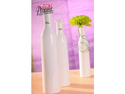 Karin váza bílá 35 cm - Paramit - 12037-35W