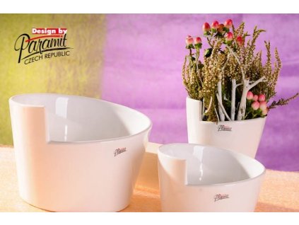 Flora miska bílá 20 cm - Paramit - 12042-20W