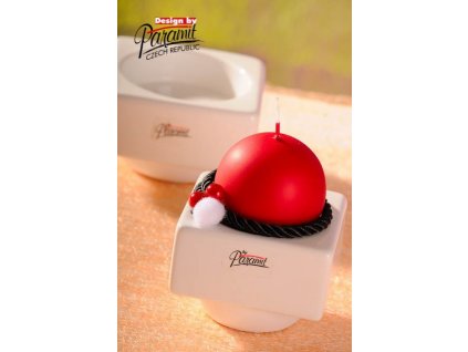 Tara svícen bílý 8 cm - Paramit - 12031-8W
