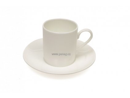 Porcelánový šálek s podšálkem Espresso 110 ml - Cashmere - Maxwell&Williams