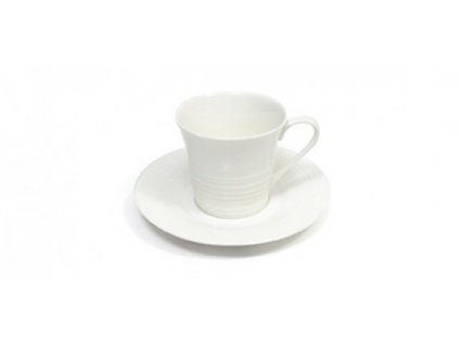 Porcelánový šálek s podšálkem 220 ml Cappuccino - Cirque - Maxwell&Williams