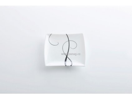 Porcelánový talíř čtvercový 13 cm - Breeze - Maxwell&Williams