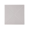 Porcelánový čtvercový talíř Metrix - trojúhelník 30,5 x 30,5 cm - Maxwell&Williams