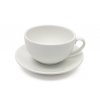 Šálek na na capuccino 320 ml s podšálkem bílý - WHITE BASICS - Maxwell&Williams