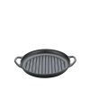 0407901030 PROVENCE Litinová grilovací pánev černá 30 cm Kuchenprofi (3)