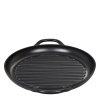 0407901030 PROVENCE Litinová grilovací pánev černá 30 cm Kuchenprofi (4)