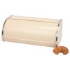 Chlebník Roll Top , Mandlová/Lesklá ocel 17,5 x 44,5 x 27 cm