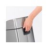 384929 Odpadkový koš Touch Bin® 25 l čtvercový matná ocel FPP od Brabantia zadní úchyt
