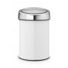 Koš Touch Bin® - 3 L , Bílá/ Lesk víko