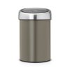 Koš Touch Bin® - 3 L , Platinová/Mat víko