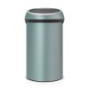 Koš Touch Bin - 60 L, Metalická mátová