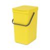 Koš Sort & Go 12 L Žlutá
