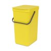 Koš Sort & Go 16 L Žlutá