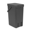 Koš Sort & Go 16 L Šedá