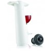 Vinná vakuová pumpa bílá + 2 uzávěry