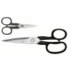 Nůžky Superfection Classic 10 cm a 18 cm, černé