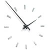 Designové nástěnné hodiny TACON 12L black 100cm