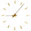 Designové nástěnné hodiny Tacon 12N Gold 100cm 