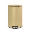 Pedálový koš 40 l FlatBack+ - minerální zlatá - Brabantia - 119644