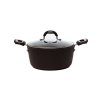 Kastrol s poklicí Taormina 16 cm - povrch Keravis - Ballarini - 962L-D.16