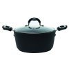 Kastrol s poklicí Taormina 24 cm - povrch Keravis - Ballarini - 962L-D.24