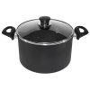 Hrnec Bologna s poklicí 24 cm - povrch Granitium - Ballarini - 9N78-D.24