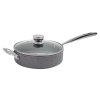 Hluboká pánev s poklicí Portofino 28 cm - povrch Granitium - Ballarini - 9Q96-D.28