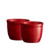 Ramequin set 2 ks 8 cm - granátová - Emile Henry - 344008