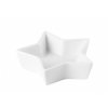 Porcelánová miska Hvězda 9x2,5 cm PURE - bílá - by inspire