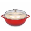 0402601428 - Litinový hrnec s poklicí MARMITE PROVENCE červený 28 cm - Küchenprofi