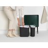 304187 Bo Touch Bin 11+23 l tmavě zelená od Brabantia inspirace
