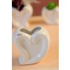 13024 15W Srdce miska bílá 15 cm od Paramit