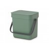 129841 Koš na tříděný odpad Sort and Go 6 l zelený od Brabantia velká fotka