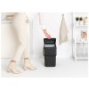 129940 Odpadkový koš sort and Go 25 l černá od Brabantia otevřený
