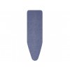 130526 DENIM BLUE bavlněný potah na žehlící prkna 110x30 cm 4 mm molitan, 4 mm filc