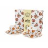 H217 WILD POPPIES Šálek s podšálkem 90ml set 2 ks od Duo.
