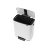 211300 BO Pedálový koš 60 l bílý od Brabantia otevřený