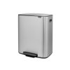 211324 Bo pedálový koš 60 l matná ocel FPP od Brabantia šikmo