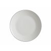 FX0022 Bílý porcelánový talíř na dezerty z kolekce porcelánu EDGE od Maxwell and Williams