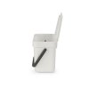 Sort & Go Waste 213229 Odpadkový koš Sort and Go 3 l světle šedá od Brabantia 8710755213229 otevřen